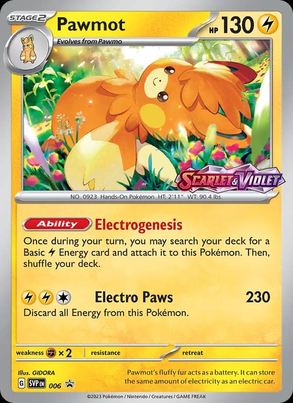Pawmot 006/225, SVP Black Star Promos