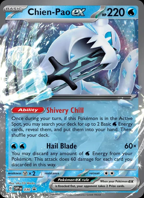 Chien-Pao ex 030/225, SVP Black Star Promos