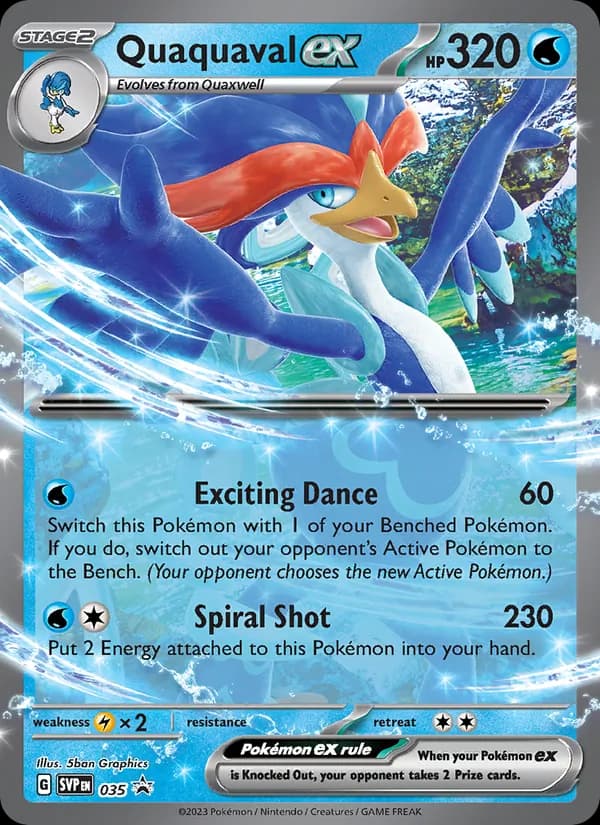 Quaquaval ex 035/225, SVP Black Star Promos