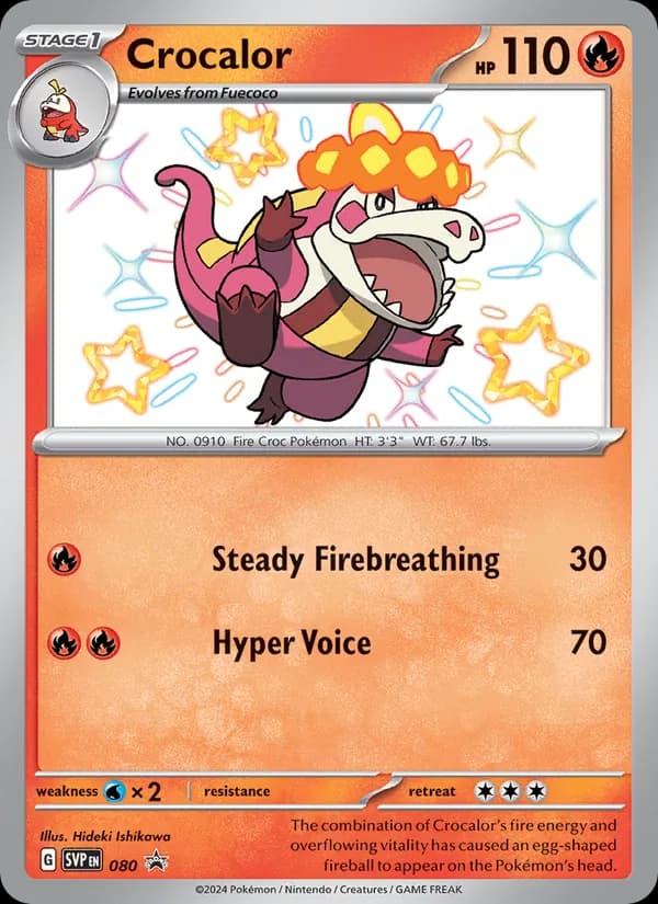 Crocalor 080/225, SVP Black Star Promos