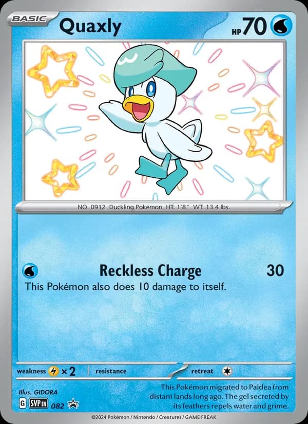 Quaxly 082/225, SVP Black Star Promos