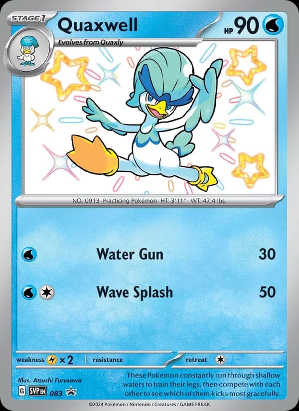 Quaxwell 083/225, SVP Black Star Promos