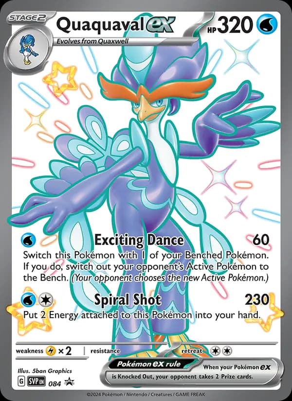 Quaquaval ex 084/225, SVP Black Star Promos