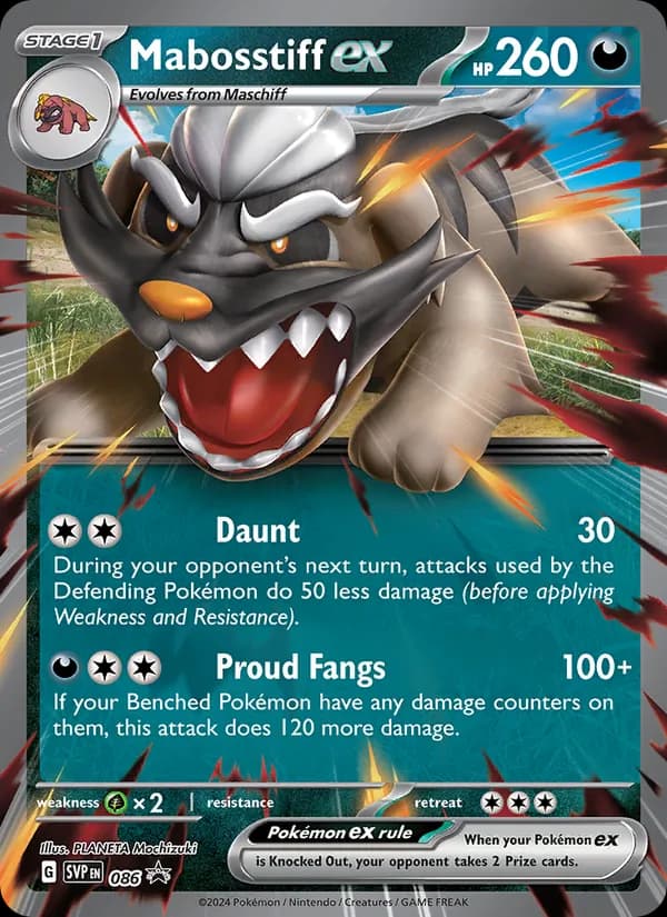 Mabosstiff ex 086/225, SVP Black Star Promos