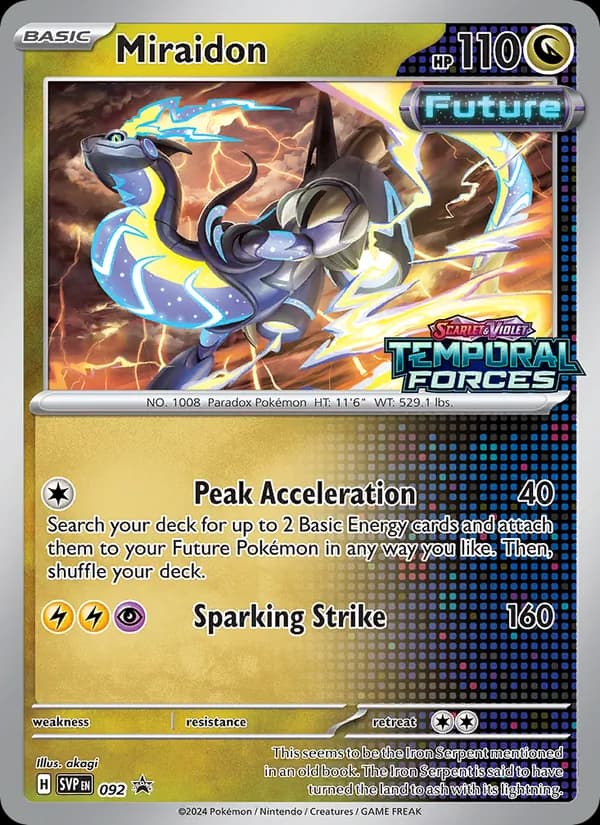 Miraidon 092/225, SVP Black Star Promos
