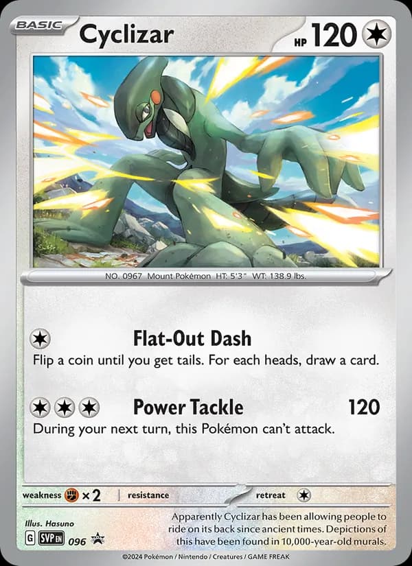 Cyclizar 096/225, SVP Black Star Promos