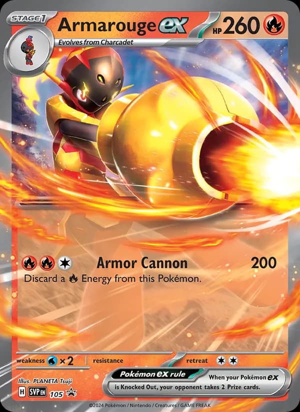 Armarouge ex 105/225, SVP Black Star Promos