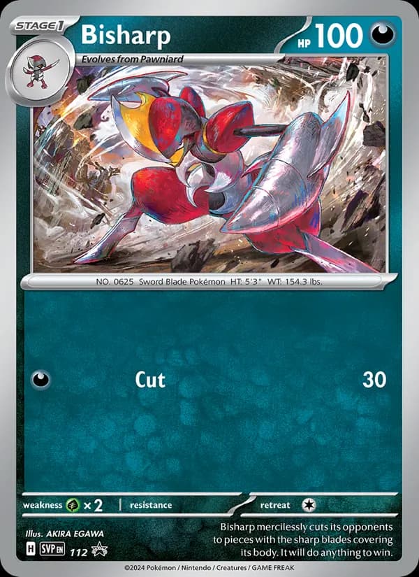 Bisharp 112/225, SVP Black Star Promos
