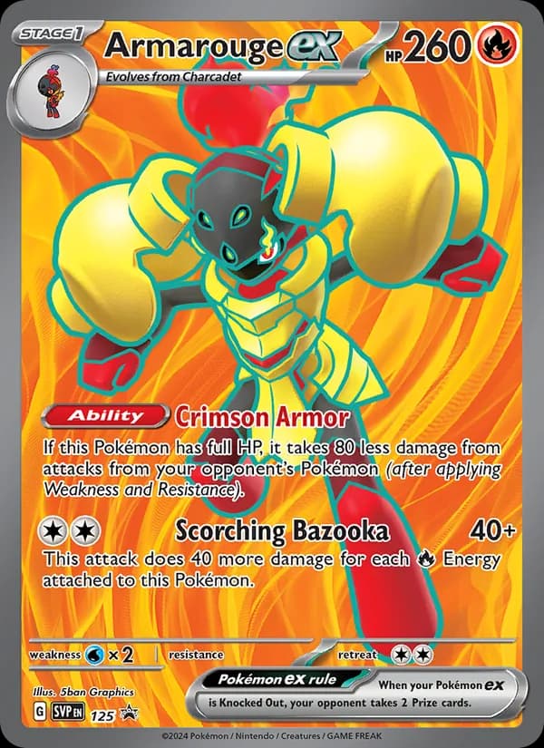 Armarouge ex 125/225, SVP Black Star Promos