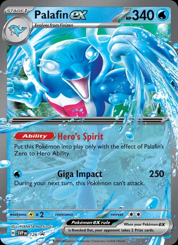 Palafin ex 126/225, SVP Black Star Promos