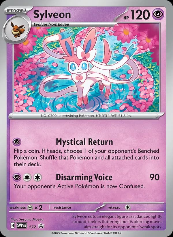 Sylveon 172/225, SVP Black Star Promos