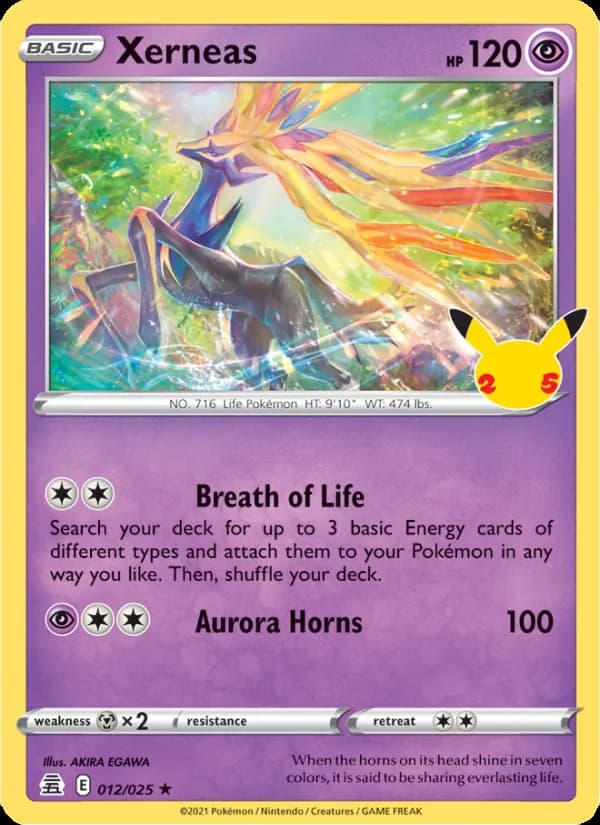 Xerneas 12/25, Celebrations