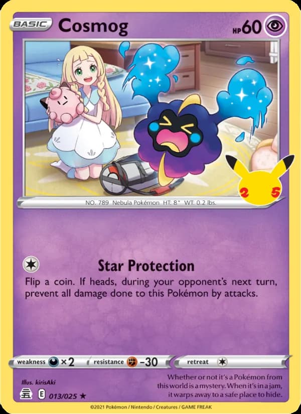 Cosmog 13/25, Celebrations