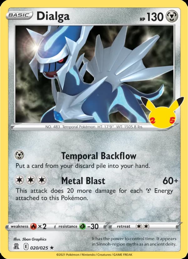 Dialga 20/25, Celebrations