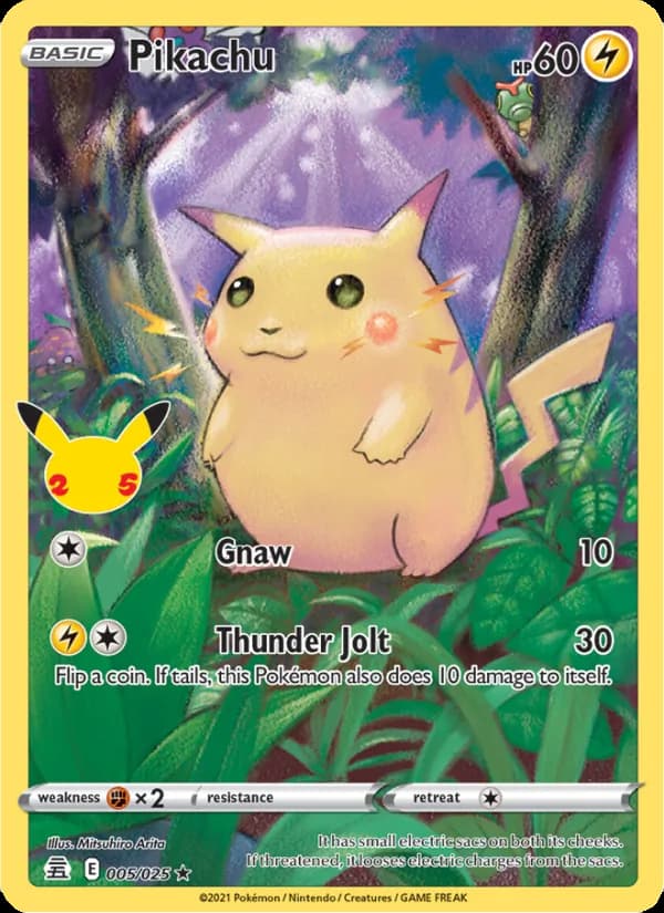 Pikachu 5/25, Celebrations