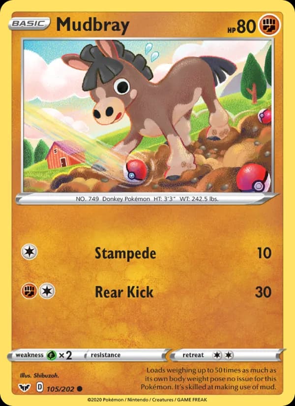 Mudbray 105/202, Sword & Shield