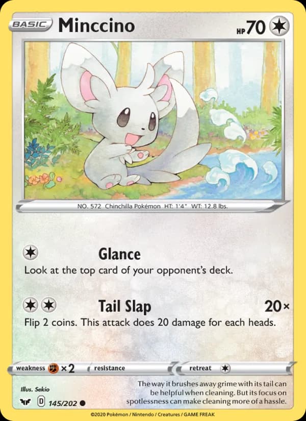 Minccino 145/202, Sword & Shield