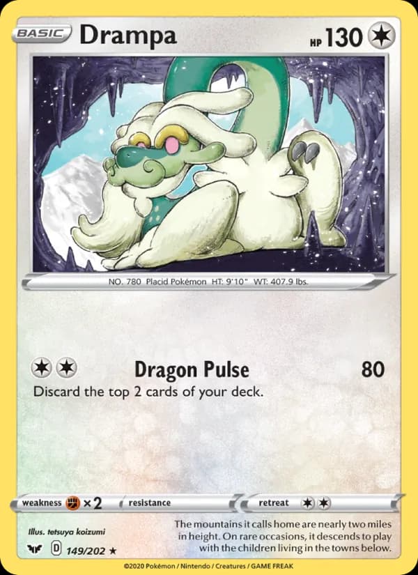 Drampa 149/202, Sword & Shield