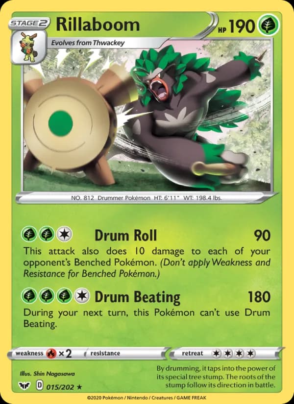 Rillaboom 15/202, Sword & Shield