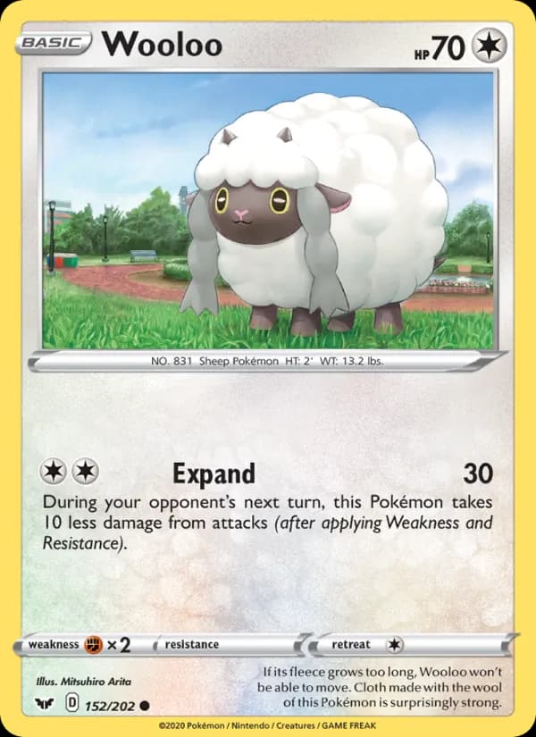 Wooloo 152/202, Sword & Shield