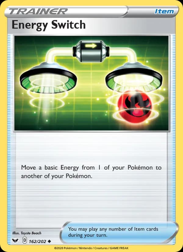 Energy Switch 162/202, Sword & Shield