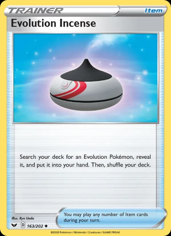 Evolution Incense 163/202, Sword & Shield