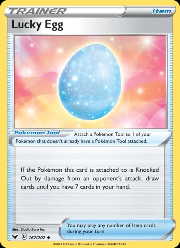 Lucky Egg 167/202, Sword & Shield