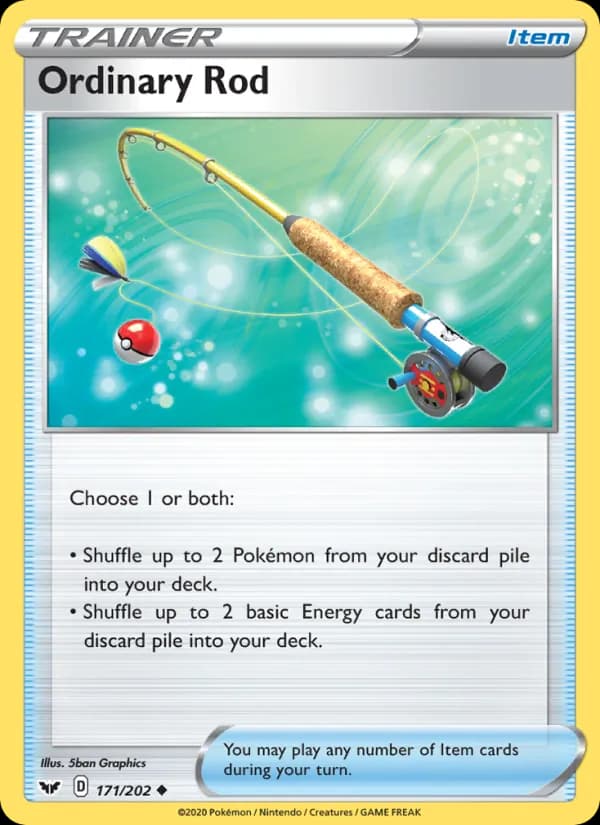 Ordinary Rod 171/202, Sword & Shield