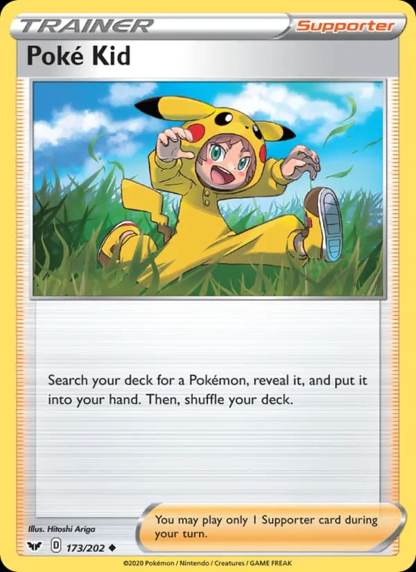 Poké Kid 173/202, Sword & Shield