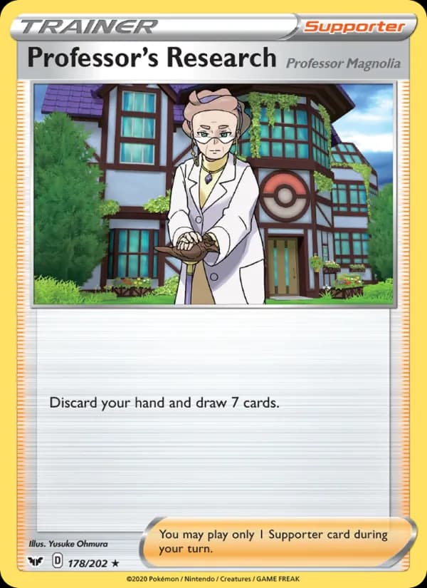 Professor's Research (Professor Magnolia) 178/202, Sword & Shield