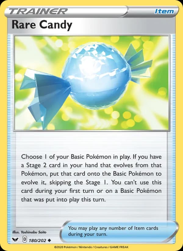 Rare Candy 180/202, Sword & Shield