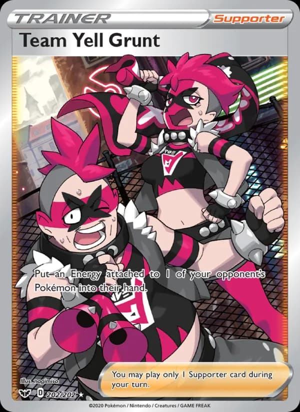 Team Yell Grunt 202/202, Sword & Shield