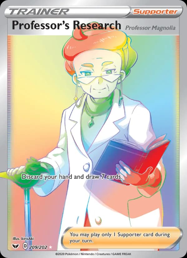 Professor's Research (Professor Magnolia) 209/202, Sword & Shield