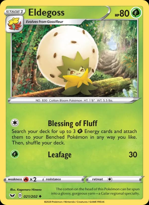 Eldegoss 21/202, Sword & Shield