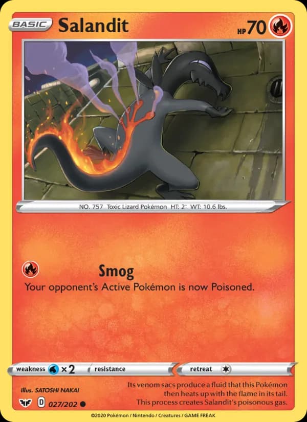 Salandit 27/202, Sword & Shield