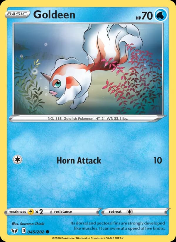 Goldeen 45/202, Sword & Shield