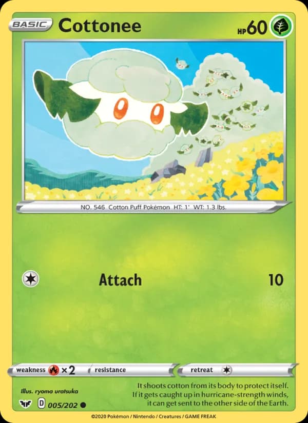 Cottonee 5/202, Sword & Shield