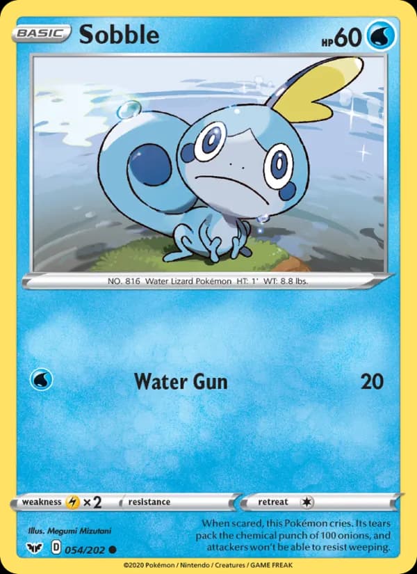 Sobble 54/202, Sword & Shield