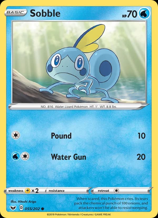 Sobble 55/202, Sword & Shield