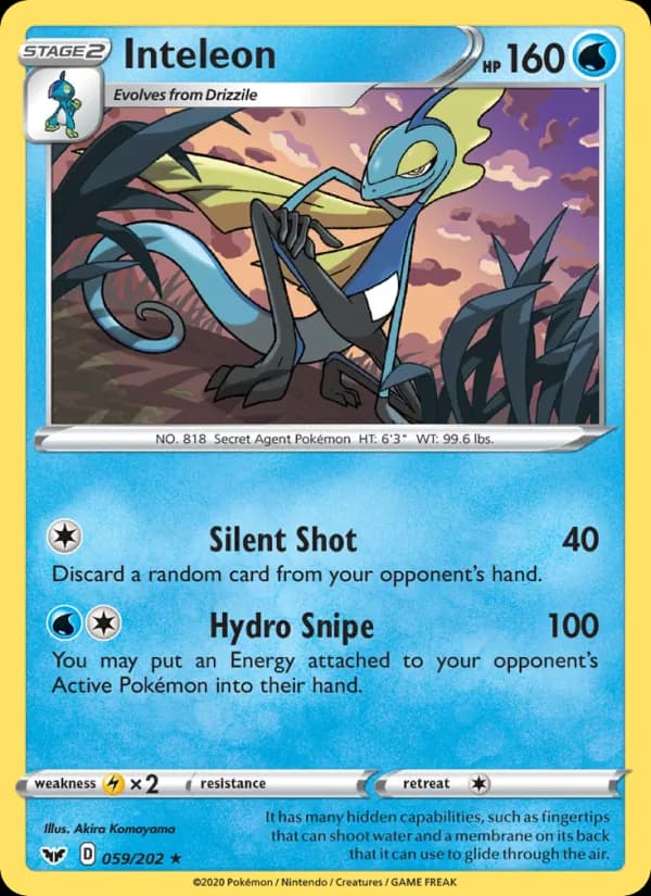 Inteleon 59/202, Sword & Shield