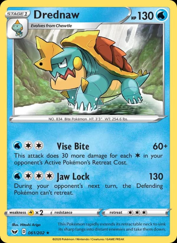 Drednaw 61/202, Sword & Shield