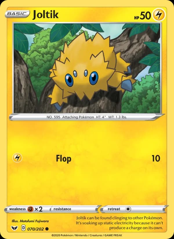 Joltik 70/202, Sword & Shield