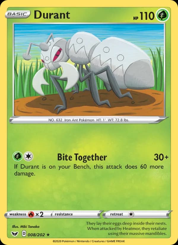 Durant 8/202, Sword & Shield
