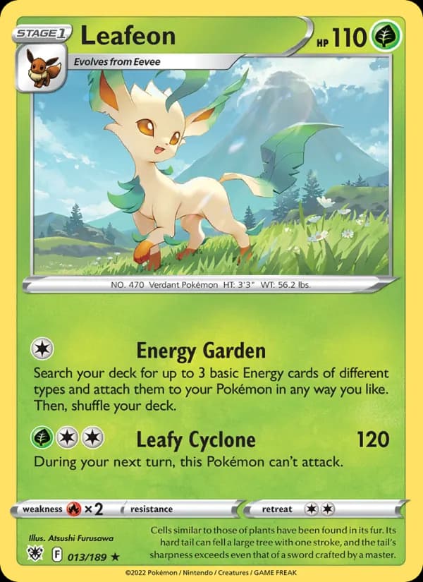Leafeon 013/189, Astral Radiance
