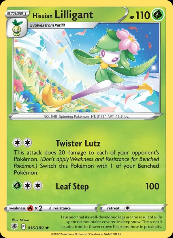 Hisuian Lilligant 016/189, Astral Radiance