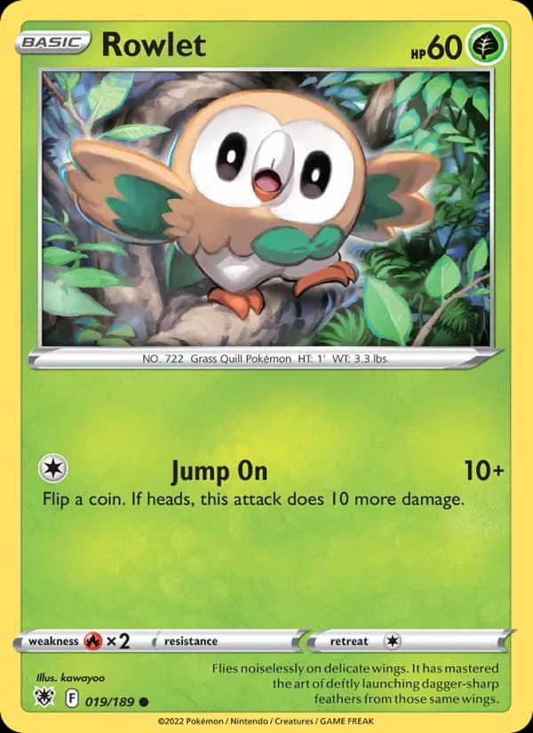 Rowlet 019/189, Astral Radiance