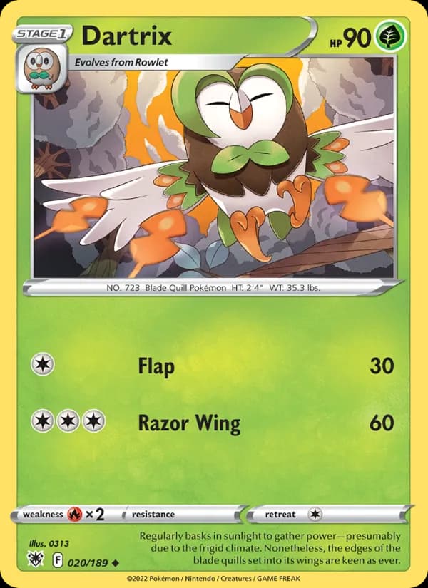 Dartrix 020/189, Astral Radiance