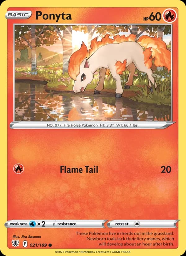 Ponyta 021/189, Astral Radiance