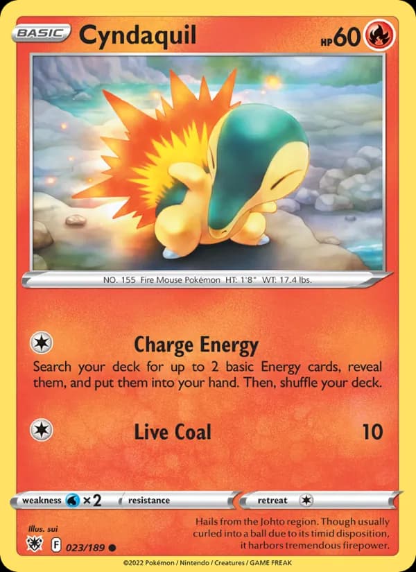 Cyndaquil 023/189, Astral Radiance