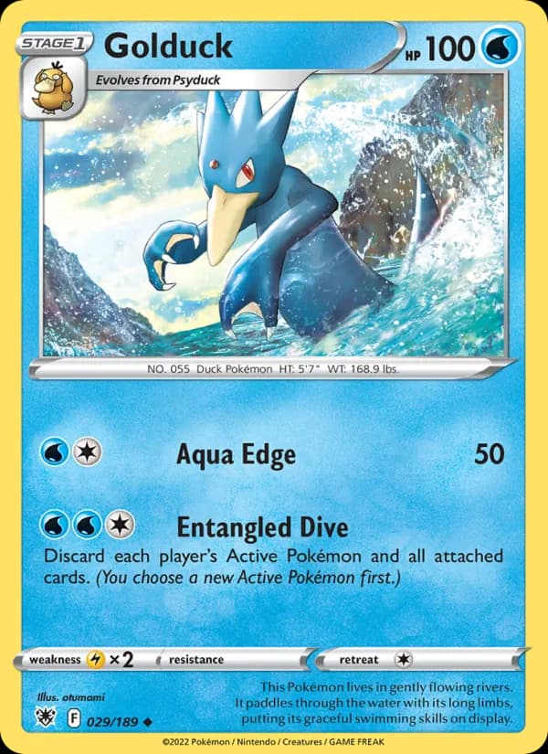 Golduck 029/189, Astral Radiance